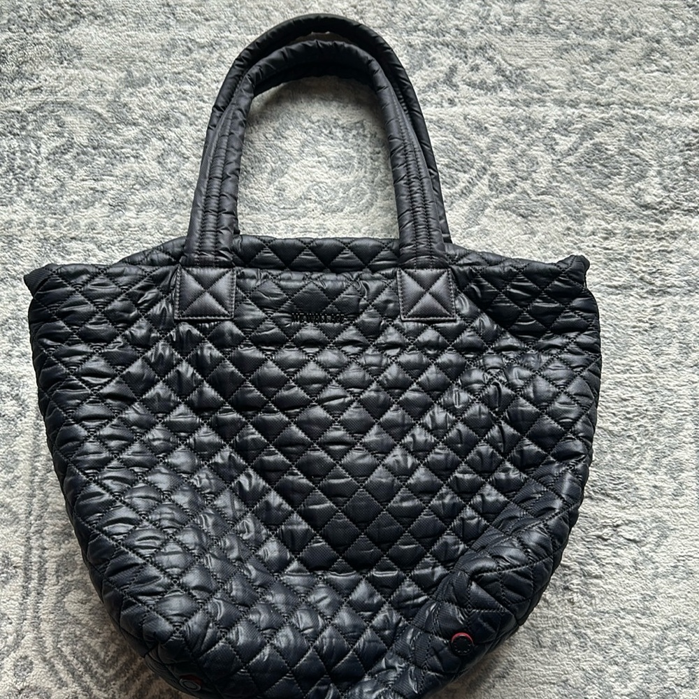 MZ Wallace Medium Metro Deluxe Tote - NAVY